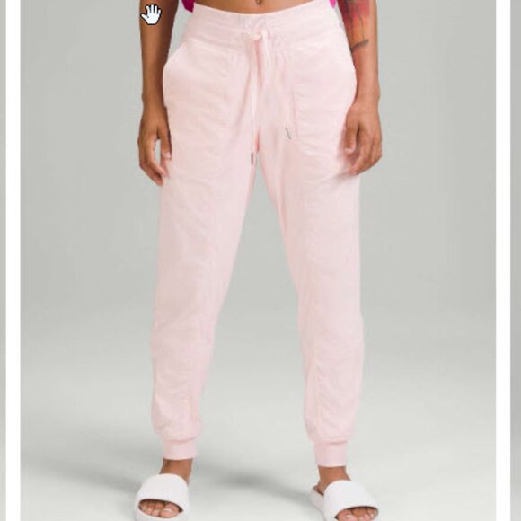 Lululemon Dance Studio Mid-Rise Lined Jogger Strawberry Milkshake 12 - Picture 10 of 13